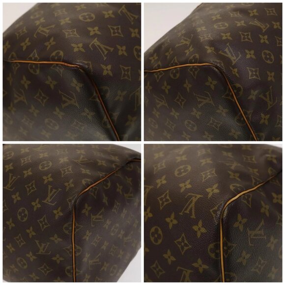 LOUIS VUITTON Monogram Keepall 55 Boston Bag M41424 LV Auth 132737 - Picture 16 of 16
